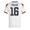 Tyskland Angelo Stiller #16 Hjemmedrakt VM 2026 Kortermet